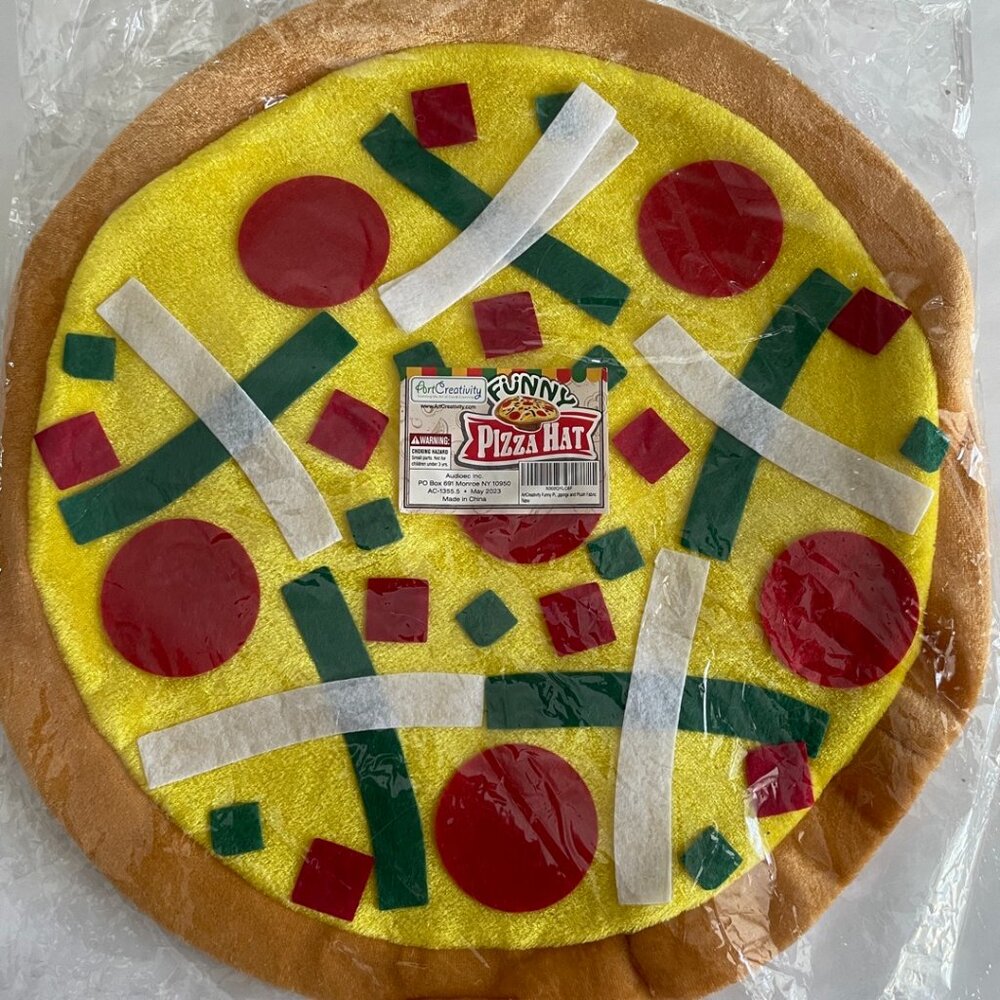 Funny Pizza Hat
